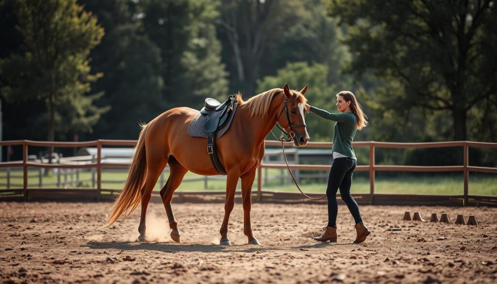 Ground work with horses for beginners