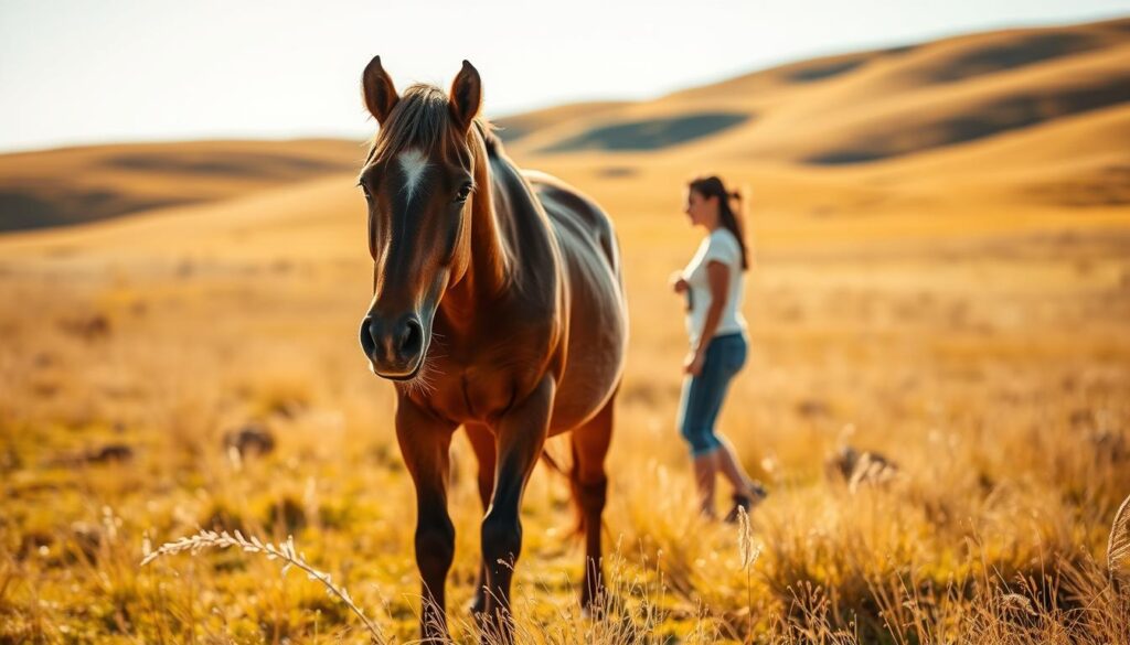 Vertrauen zum Pferd aufbauen